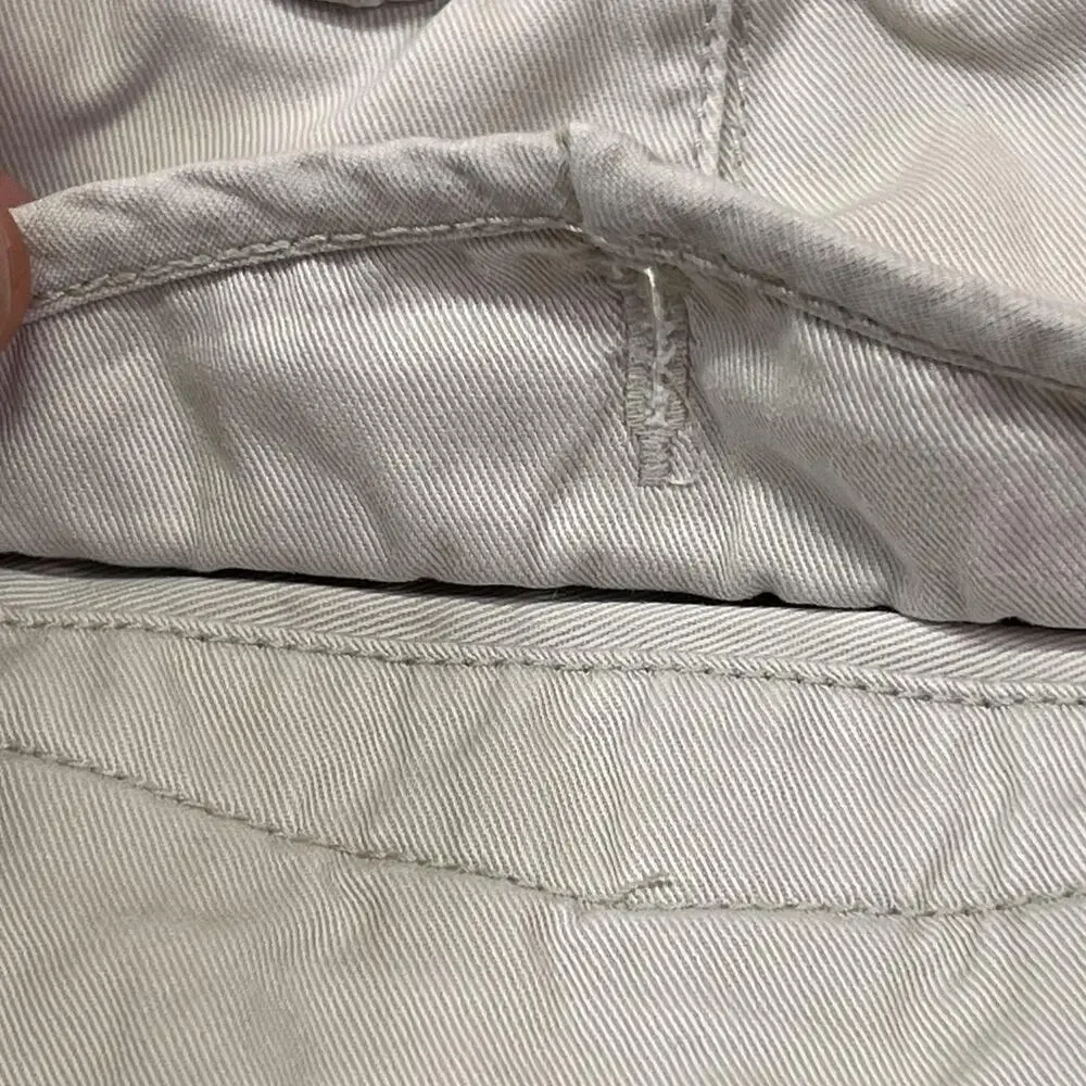 VTG Polo Ralph Lauren Cargo Shorts Mens 44B Beige Cotton Canvas 9 Inch Inseam